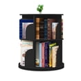 thumbnail image 1 of TOYTEXX Organisateur d'Étagères Bibliothèque Empilables à 2 Niveaux Pivotantes à 360° (Noir), Tous Âges, 1 of 3