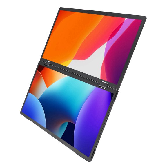 Dual Laptop Screen Extender, USB C External Screen Micro HD Media Interface 60Hz Refresh 15.6 inch  for