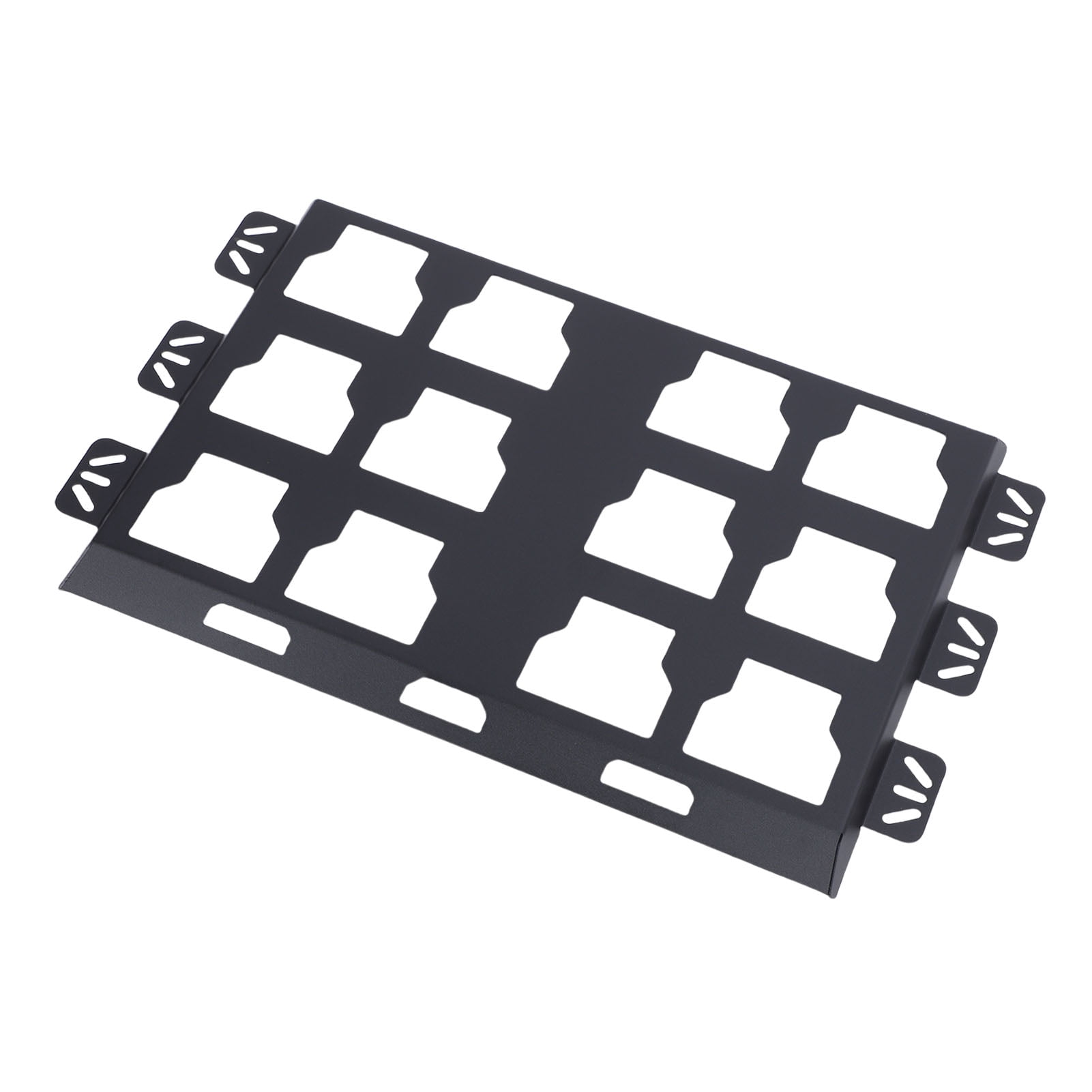 Packout Mounting Plate, Aluminum Alloy Mounting Base Storage Toolbox on Wall or Floor for Tool Storage and Organization System, Tool Box Mounting Plate, Easy Installation