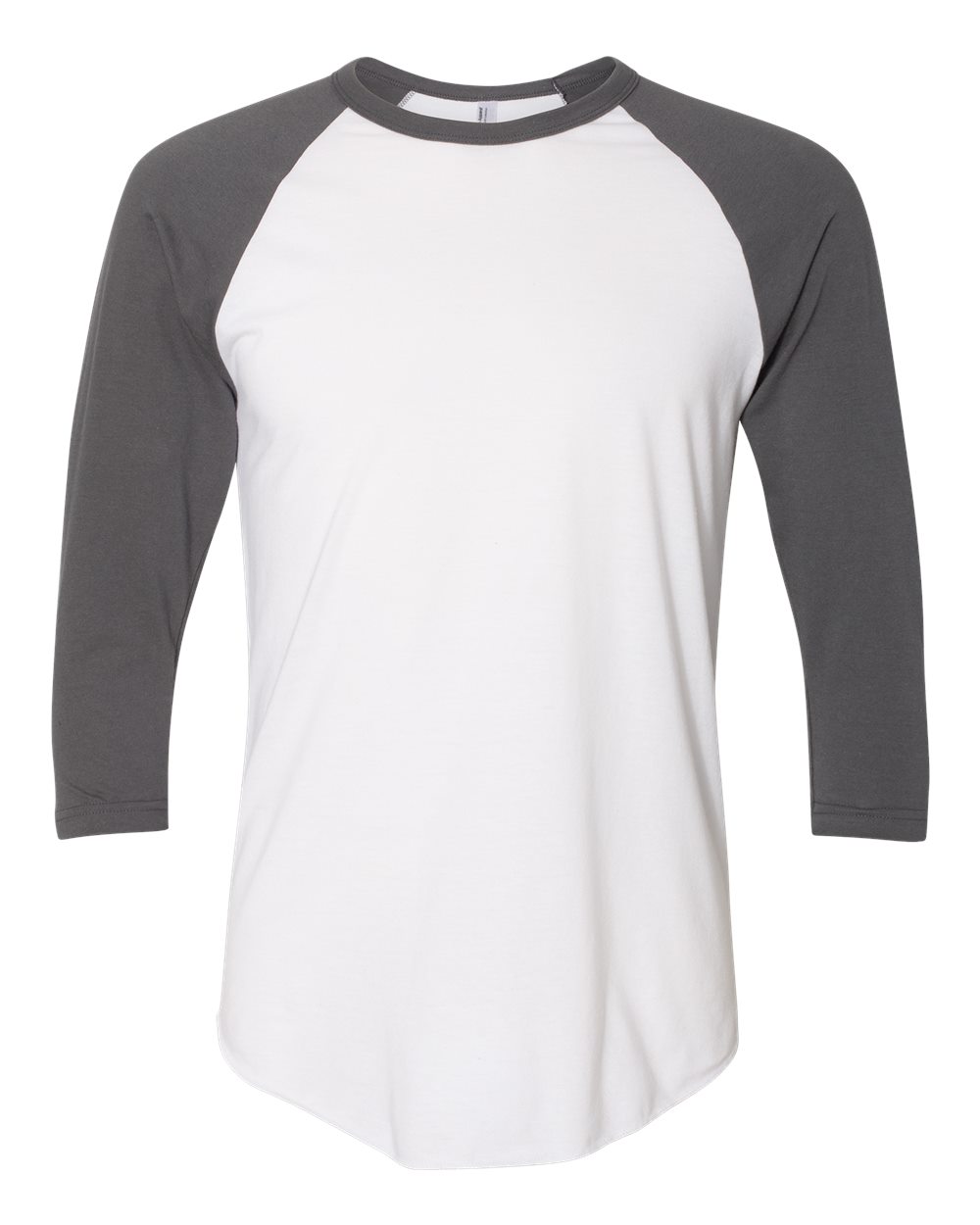 T-shirt Raglan à Manches Trois-Quarts, XS, WhiteAsphalt