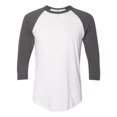 thumbnail image 1 of 5050 Raglan T-Shirt à Manches Trois-Quarts, XL, WhiteAsphalt, 1 of 2