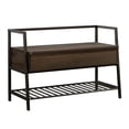 thumbnail image 1 of Sauder® North Avenue Collection Storage Bench, Smoked Oak, 423026, 1 of 4