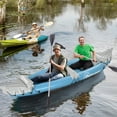 thumbnail image 2 of Outsunny 2-Person Inflatable Kayak Boat, Canoe Set With Air Pump, Blue, 2 of 9