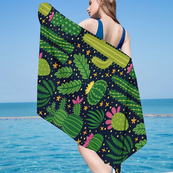 Clearance! Microfiber Beach Towel Super Lightweight Colorful Bath Towel Sandproof Beach Blanket Multi-Purpose Towel For Travel Swimming Pool 30x60 Inch Deals of The Week Womens Deals #71