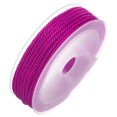 thumbnail image 3 of Unique Bargains Twisted Nylon Twine Thread Beading Cord 3mm 7M/23 Feet Extra Strong Braided Nylon String, Hot Magenta, 3 of 6