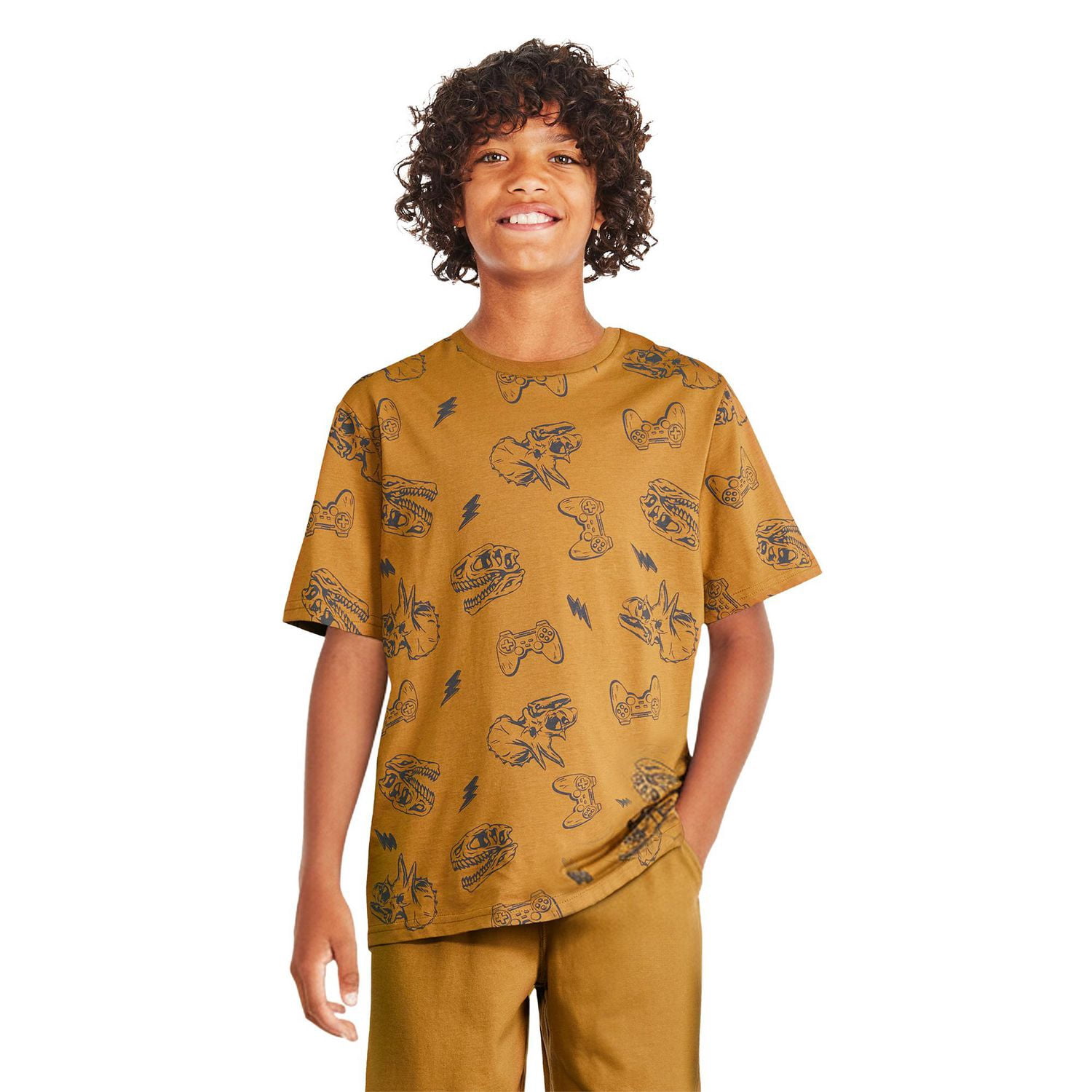 T-shirt à imprimé graphique George pour garçons