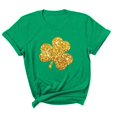 thumbnail image 2 of Meichang Chemises Porte-Bonheur pour Femmes T-Shirts de la Saint-Patrick T-Shirts Graphiques Trèfle T-Shirts de Fête Col Rond Hauts Irlandais Porte-Bonheur T-Shirts Décontractés à Manches Courtes Liquidation de Printemps, 2 of 7