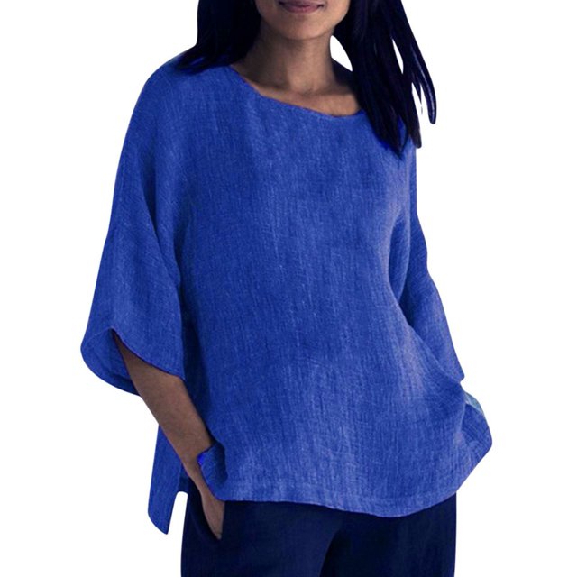 2025 Été Femmes 3 de Col Roulé Haut Paquet pour Femmes 4 Manches Col Rond Femmes Col Roulé Manches Longues Hauts Imprimé Floral Haut Ample Spandex Chemise à Manches Longues Femmes T-Shirts Tunique Décontractée Tee