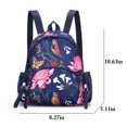 thumbnail image 3 of Ladies Backpack Creative Flower All-match Nylon Travel Backpack Student Daypack, 3 of 7
