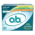 thumbnail image 1 of o.b. Original Non-Applicator Tampons Multipack Regular Super & Super Plus, 1 of 6