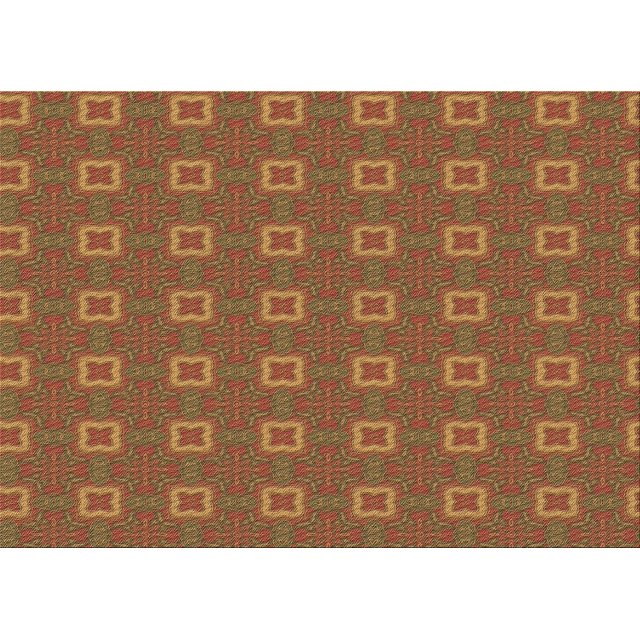 Ahgly Company Tapis d'Intérieur Lavables en Machine, Rectangle Transitionnel Brun Acajou, 6' x 9'