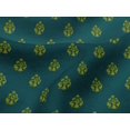 thumbnail image 4 of oneOone Viscose Jersey Fabric Floral Block Printed Fabric 1 Yard 60 Inch Wide, 4 of 5