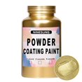 thumbnail image 1 of Powder Coating | Perfect for Metal Surfaces | Car Paint | Building Materials | Powder Paint for Steel Structures, Factories, Buildings, Playgrounds, Gardens (Gold 32 oz), 1 of 9