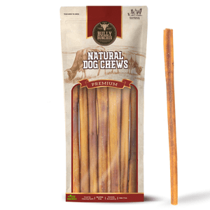 Bully Bunches 12" Standard Bully Sticks Odour Free All Natural Dog Chews 20 Pack