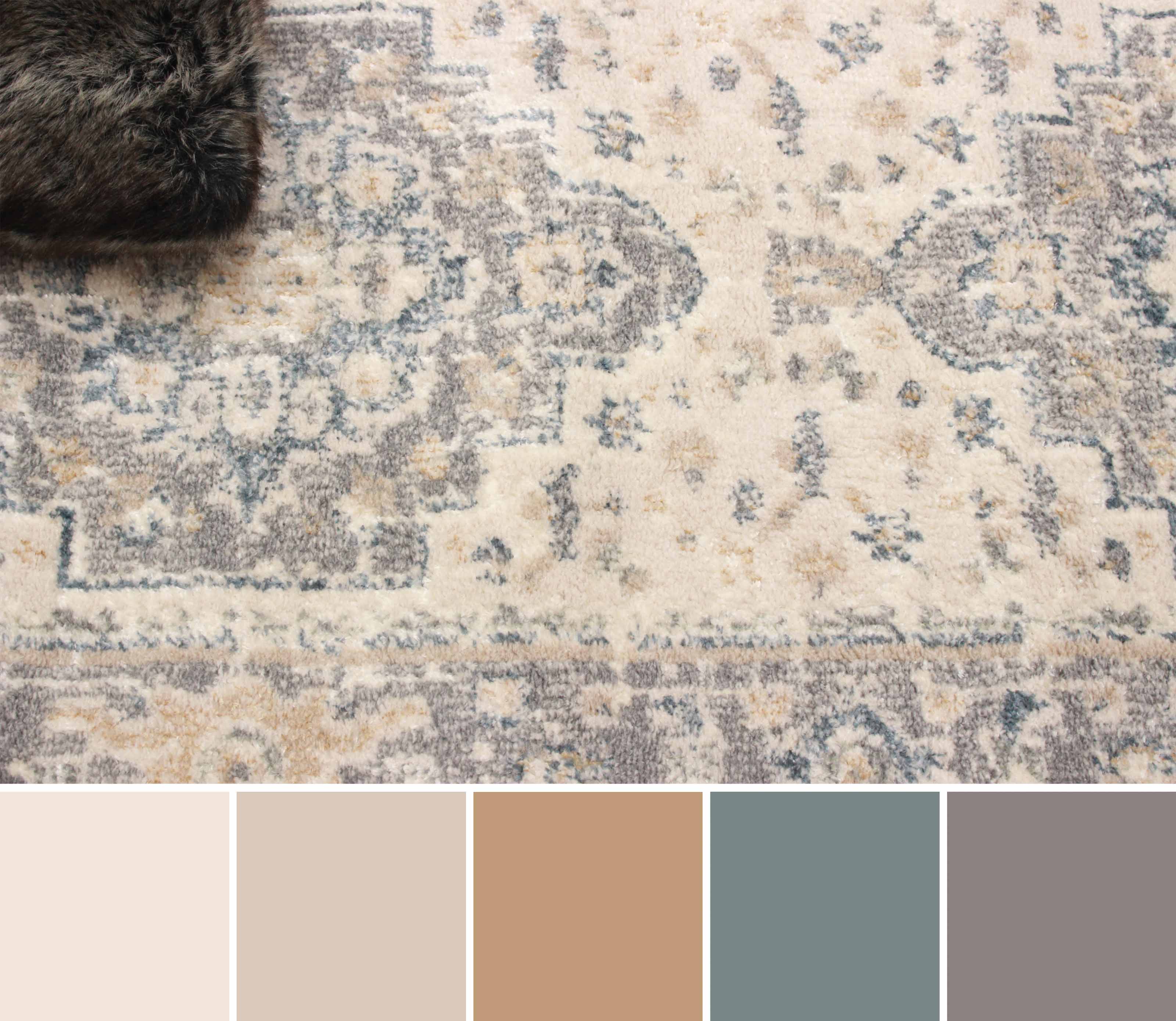ECARPET Bijara Tapis Traditionnel pour Salon, Chambre, Salle A Manger, Entrée, Couloir et Plus Encore.