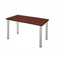thumbnail image 1 of Regency MT4224CHBPCM 42 X 24 In. Kee Training Table - Cherry & Chrome Post Legs, 1 of 2