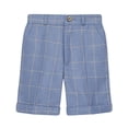 thumbnail image 1 of Toddler Boys Dress Shorts Straight Wide Leg Pants Solid Color Pull on Summer Shorts, 1 of 2