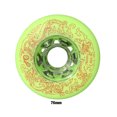 thumbnail image 2 of Youkk 2 Pcs Prise Silencieuse Support Amélioré et Élargi - Roue de Patin à Roues Alignées pour Professionnel Vert 76mm 1Ensemble, 2 of 6