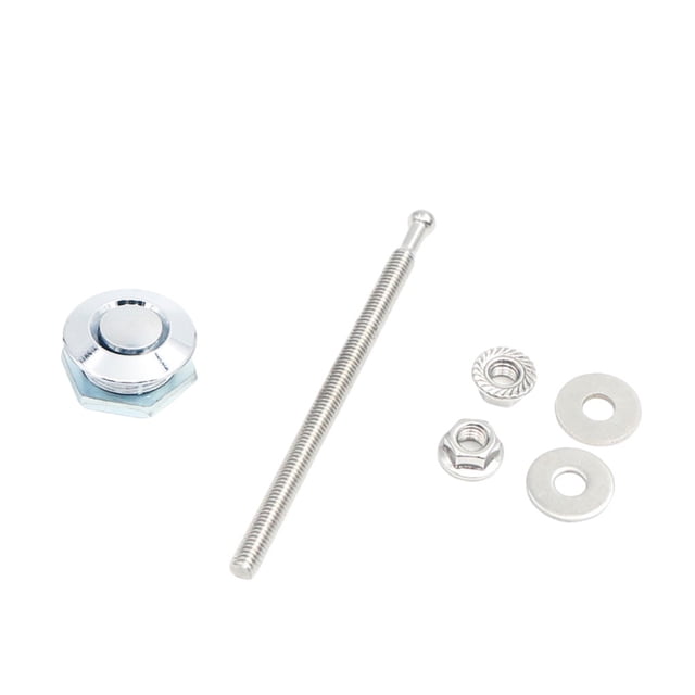 fastboy Lightweight Hood Lock For Car Modification Engine With Confidence Multiple Sizes Electroplated silver DP17-25 1Set