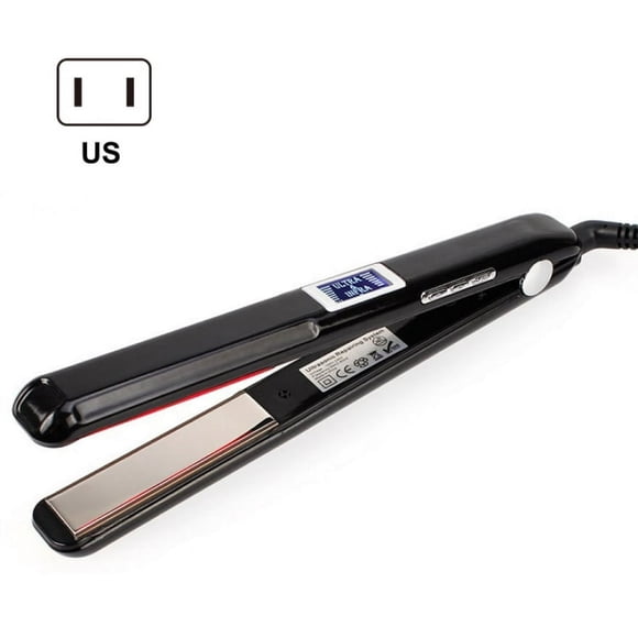 Hair Straight Infrared Hair Care Iron Ultrasonic Hair Curler Repair Damaged Hair with LCD Display 360 Swivel Cord New