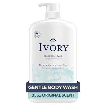 Ivory Nettoyant pour le Corps Doux & Délicat, Parfum Original