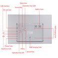 thumbnail image 4 of Yhmxh Electronics Phone Accessories 15 Inches Smart Digital Photo Frame,32GB Playback Content,TN Screen,Front Music Player Speaker,Adjust-able Speed To Play Movies Smart Digital, 4 of 4