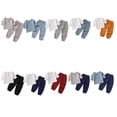 thumbnail image 4 of Spring Summer Children T-shirt Elastic Waist Trouser Set Long Sleeve Round Neck Tops Pants Kit Clothes Birthday Gift White Yellow 90cm, 4 of 9