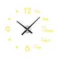 thumbnail image 2 of TIMIFIS Bedroom Decor Frameless DIY Wall Mute Clock 3D Mirror Surface Sticker Home Office Decor Halloween Decorations - Fall, 2 of 3