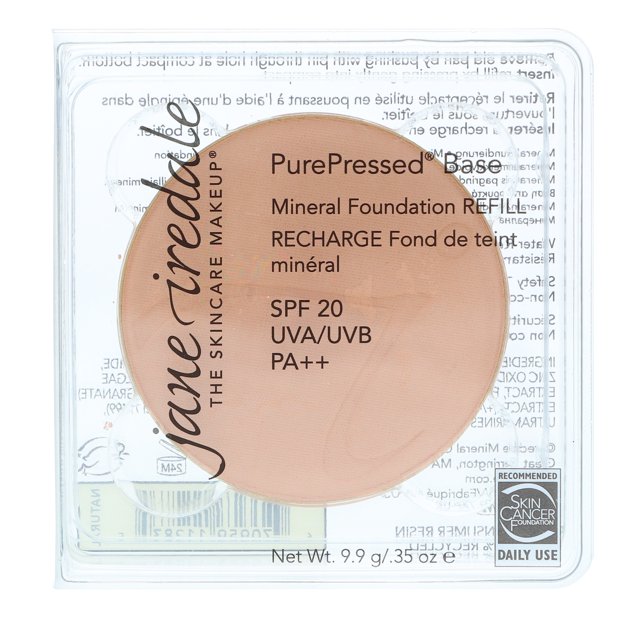 jane iredale PurePressed Recharge de Base Naturel 0,35 oz