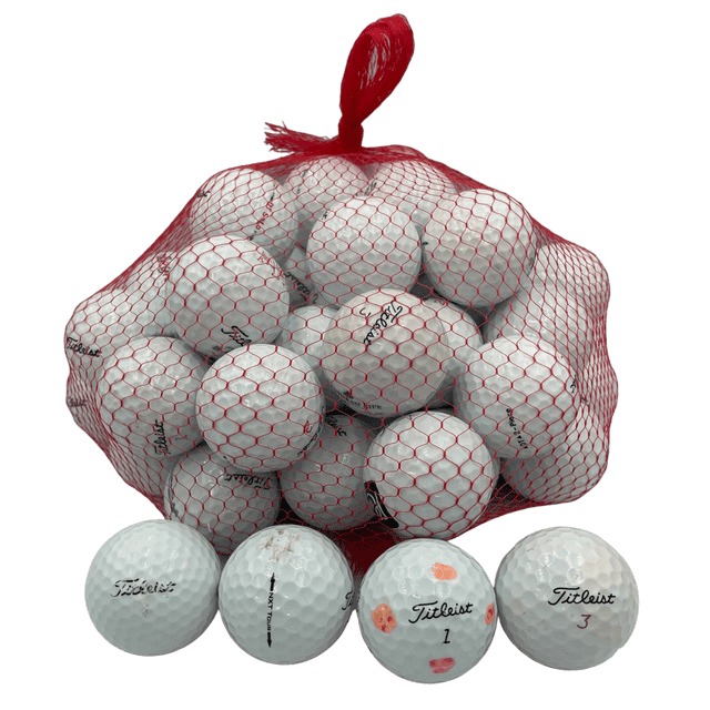 Golf Ball Planet - 50 Pack Recycled Golf Balls for Titleist (3A/Good)