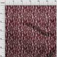 thumbnail image 3 of oneOone Viscose Jersey Brown Fabric Abstract Craft Projects Decor Fabric Printed By The Yard 60 Inch Wide, 3 of 5