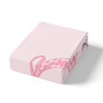 thumbnail image 4 of Erosebridal Housse de Couette Initiale de A à Z Simple, Literie Nœud D Taille Simple, Décor Monogrammé Dessin Animé, Réversible 2 Pcs, 4 of 7