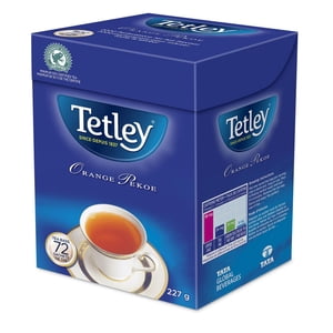 Tetley Pekoe d'orange Tea