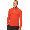thumbnail image 1 of Hanes Mens Sport X-Temp Performance Quarter-Zip Sweatshirt, L, Sunset Orange, 1 of 1