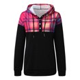 thumbnail image 3 of Fridja Sweat à Capuche pour Femmes Imprimé Manches Longues Blouse Décontractée Pull Tops, 3 of 4