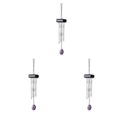 thumbnail image 4 of mmirethe Multiple Styles And Colors Wind Chimes For Wide Application Unique Style Wind Chime Pendant black 3Set, 4 of 6