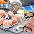 thumbnail image 4 of 2 PCS None-Stick Meatball Maker with Detachable Anti-Slip Handles, Stainless Steel Meat Baller Tongs, 4 of 5