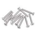 thumbnail image 1 of Unique Bargains M5x0.8x35mm 20Pack Metal Flat Round Head Screws Phillips Drive Machine Bolt, 1 of 5