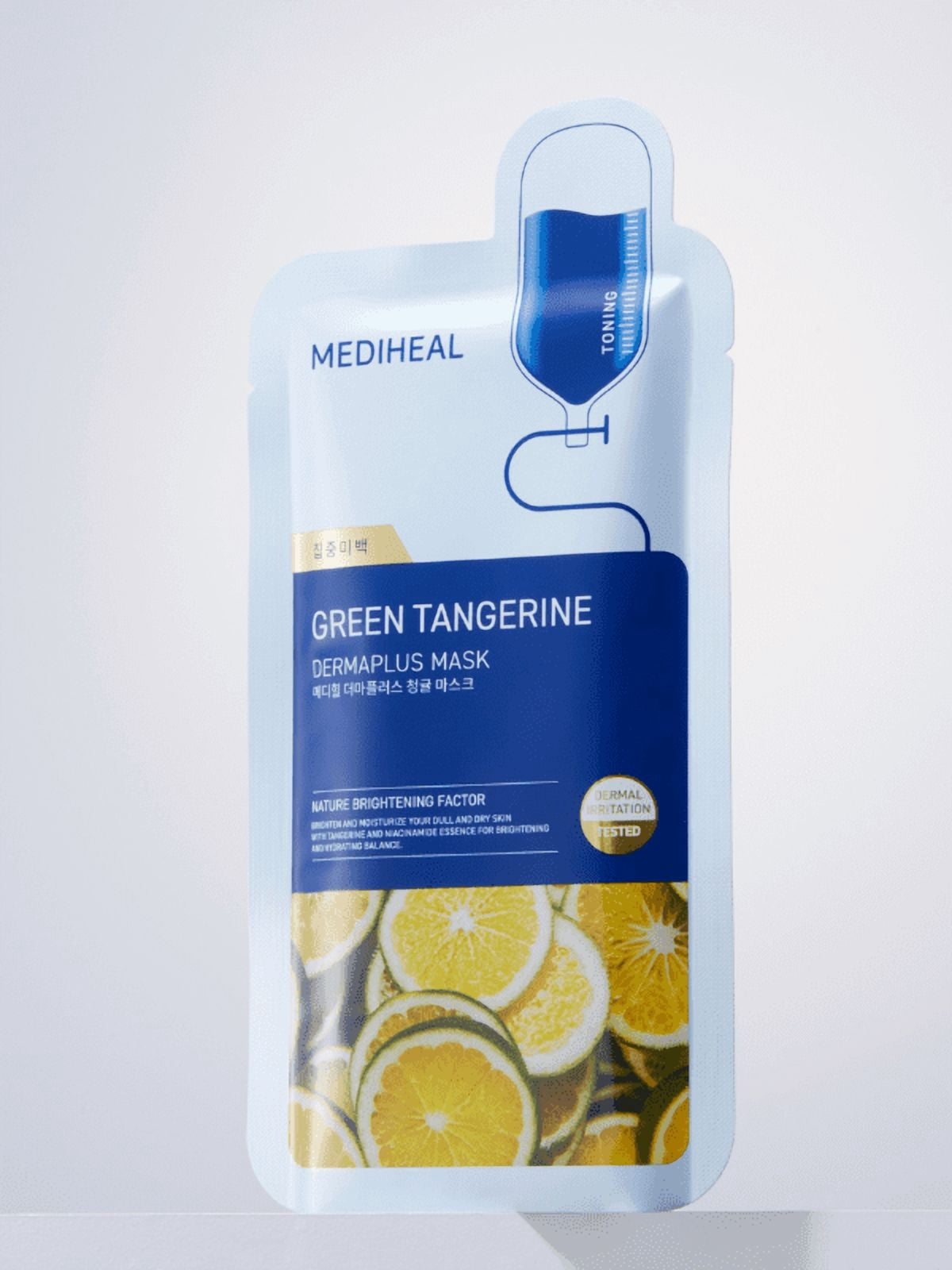 Mediheal Dermaplus Green Tangerine Mask 22ml - 1 BOX / 10 PCS