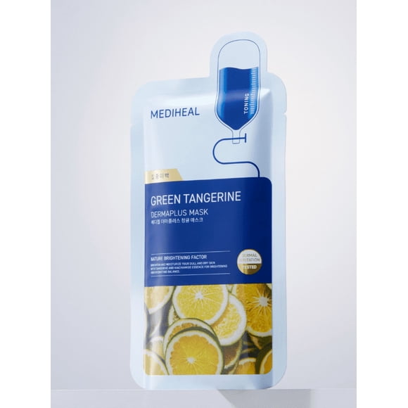 Mediheal Dermaplus Green Tangerine Mask 22ml - 1 BOX / 10 PCS