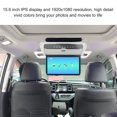 thumbnail image 2 of <p>Lecteur Multimédia Rabattable, Bandes DEL 16 Couleurs 15,6 Po Haute Résolution Monté sur Toit de Voiture pour Autobus</p>, 2 of 7