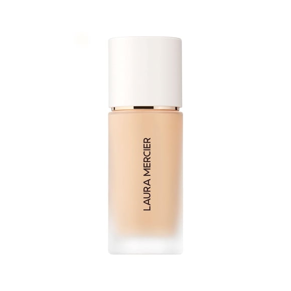 Laura Mercier Real Flawless Weightless Perfecting Waterproof Liquid Foundation: Medium-Buildable Coverage, 12 HR Fade-Proof Wear, Natural Finish, Hyd