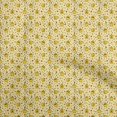 thumbnail image 1 of oneOone Silk Tabby Yellow Fabric Random Fabric For Sewing Printed Craft Fabric By The Yard 42 Inch Wide, 1 of 5