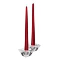 thumbnail image 2 of Hyoola Tall Taper Candles - 10 Inch Cherry Red Unscented Dripless Taper Candles - 8 Hour Burn Time - 12 Pack, 2 of 7