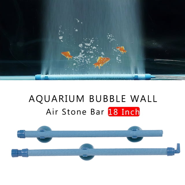 Aquarium Bubble Wall Air Stone Bar 18 Inch Fish Tank Bubble Wall Air Diffuser Household Tool