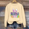 thumbnail image 4 of EGNMCR Easter T-Shirt Imprimé pour Femmes T-Shirts Graphiques pour Femmes T-Shirts pour Femmes T-Shirt à Col Rond pour Femmes Haut à Manches Longues Imprimé Easter Chandails T-Shirt pour Femmes, 4 of 4
