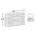 thumbnail image 4 of Sauder® Cannery Bridge Entertainment/Fireplace Credenza, Lintel Oak®, 423001, 4 of 8