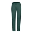thumbnail image 3 of Pxkloy 3 Pack Sweatpants for Men Straight Leg Drawstring Elastic Waist Pants Open Bottom Solid Color Pants Workout Athletic Baggy Sweatpants Army Green,M, 3 of 7