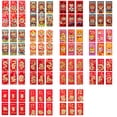thumbnail image 4 of Ruiboury Lot de 6/lot Enveloppes Rouges pour l'Année Lunaire Chinoise et le Festival du Printemps, Larges Applications 208C, 6 Pcs 6.7 Pouces, 4 of 6