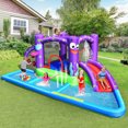 thumbnail image 3 of Gymax Inflatable Water Slide Castle Kids Bounce House w/ Octopus Style & 750W Blower, 3 of 10